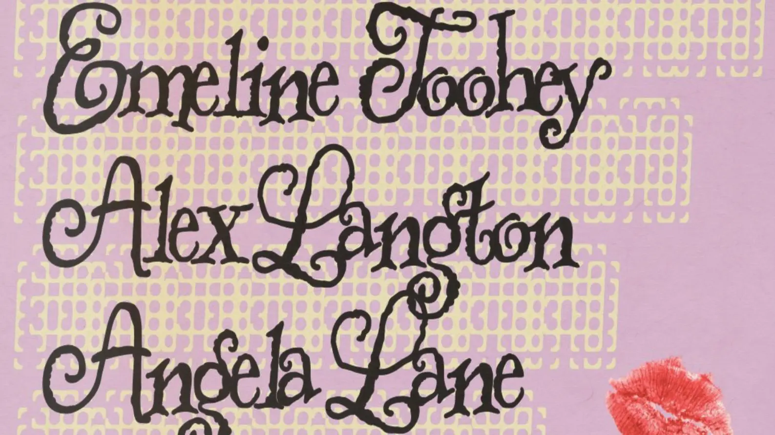 Poster for Emeline Toohey, Angela Lane, and Alex Langton: Joint EP Launch at The Tote, Thu 8 Oct