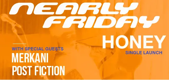 Poster for Nearly Friday at The Leadbeater Hotel, Sat 17 Oct