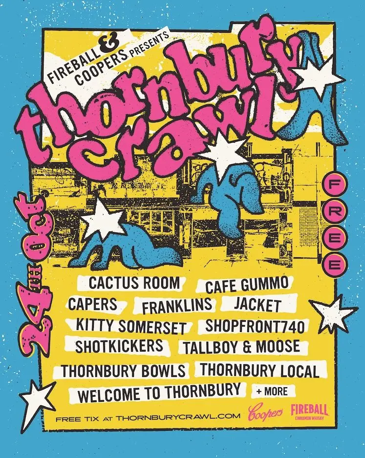 Poster for Line Up TBA at Cactus Room, Sat 24 Oct