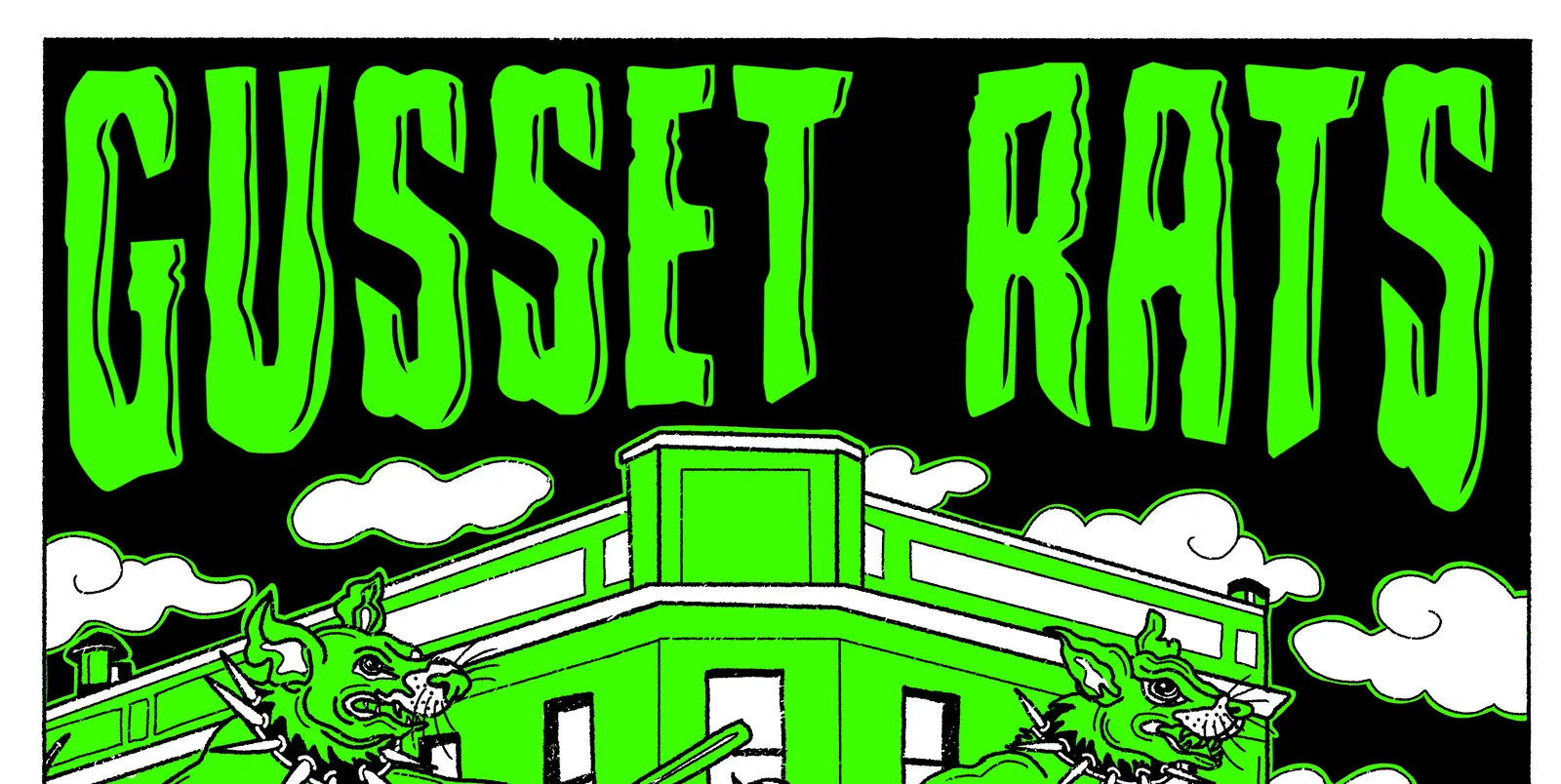 Poster for GUSSET RATS do THE TOTE at The Tote, Fri 23 Oct